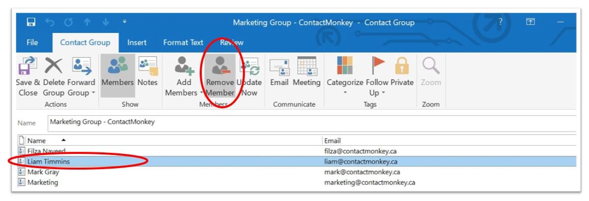 outlook private groups