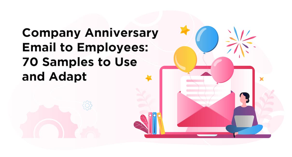 Company Anniversary Email to Employees